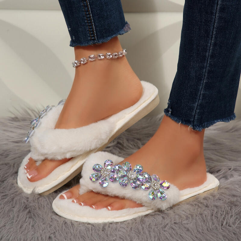 Luxury Glitter ดอกไม้ Faux FUR - Indoor Plants บทวิจารณ์และราคา