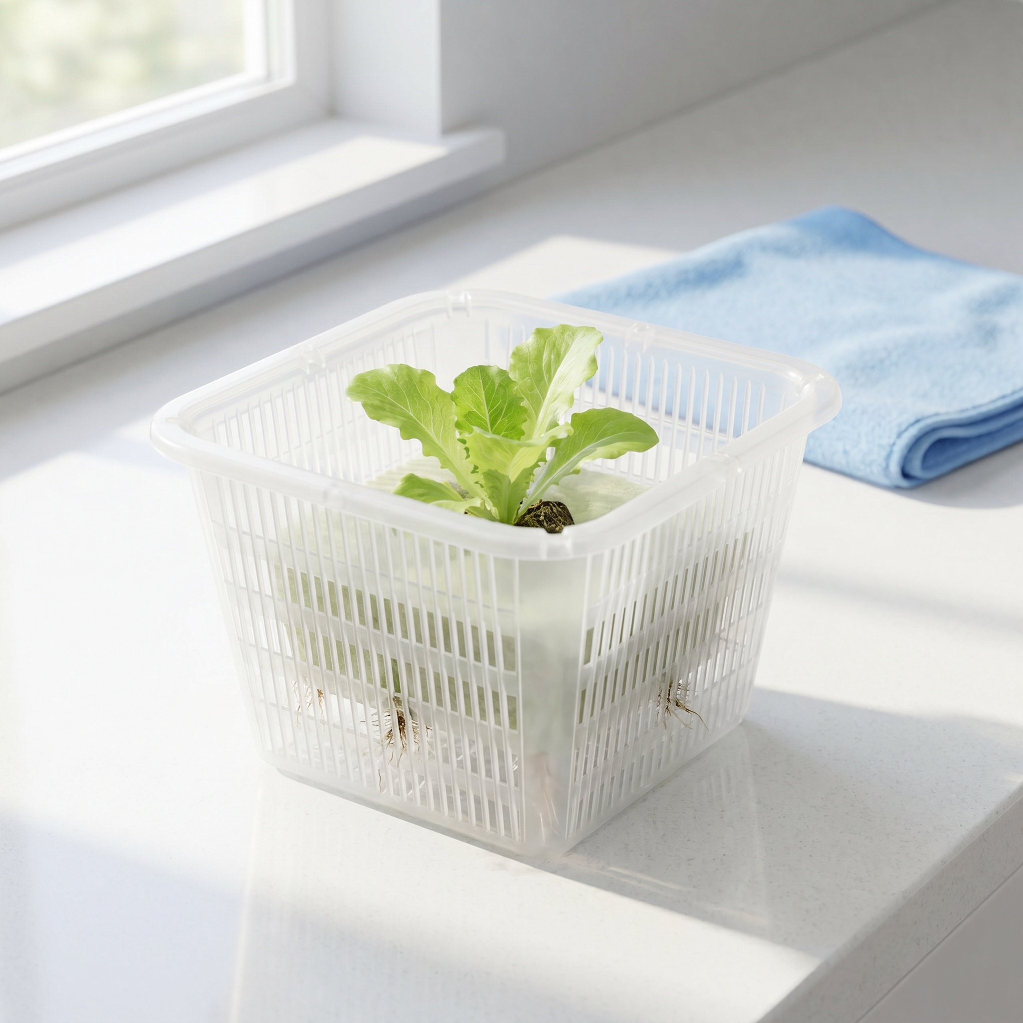 ถ้วยตาข่ายไฮโดรโปนิกส์ทรงสี่เห - Indoor Plants บทวิจารณ์และราคา