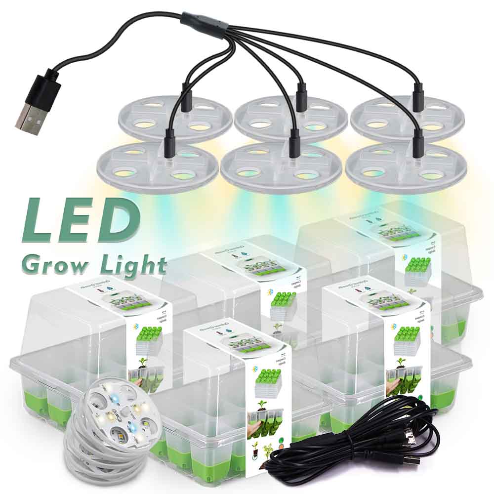 LED Grow Light Seedling Starte - Indoor Plants บทวิจารณ์และราคา