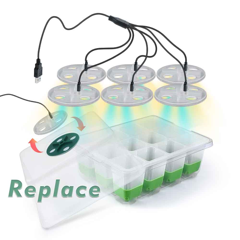 LED Grow Light Seedling Starte - Indoor Plants บทวิจารณ์และราคา