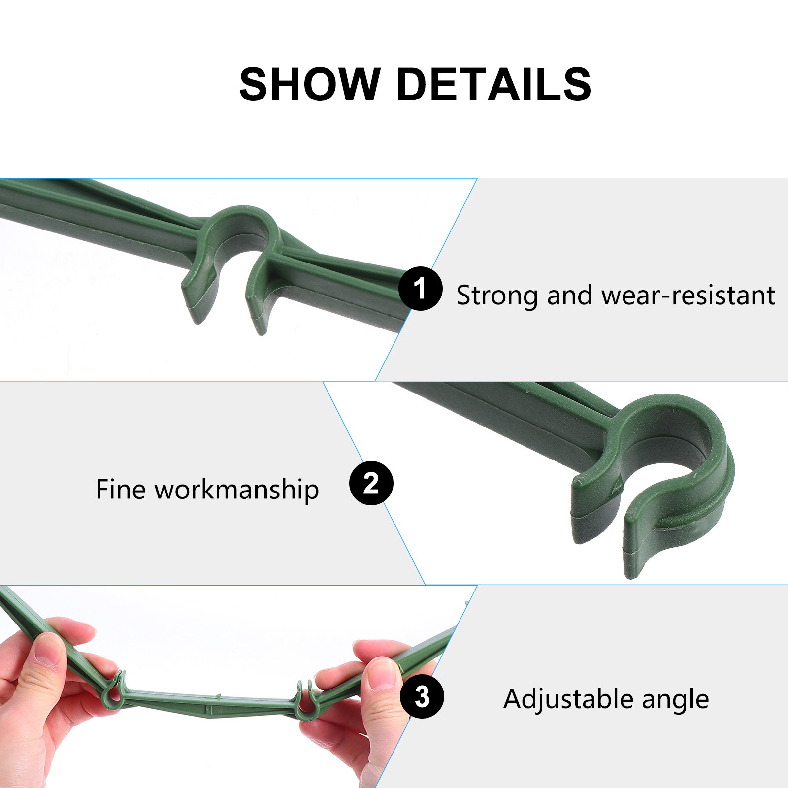 25 ชิ้น หมุดยึดต้นไม้ในสวน ข้อ - Plant Support Stake บทวิจารณ์และราคา