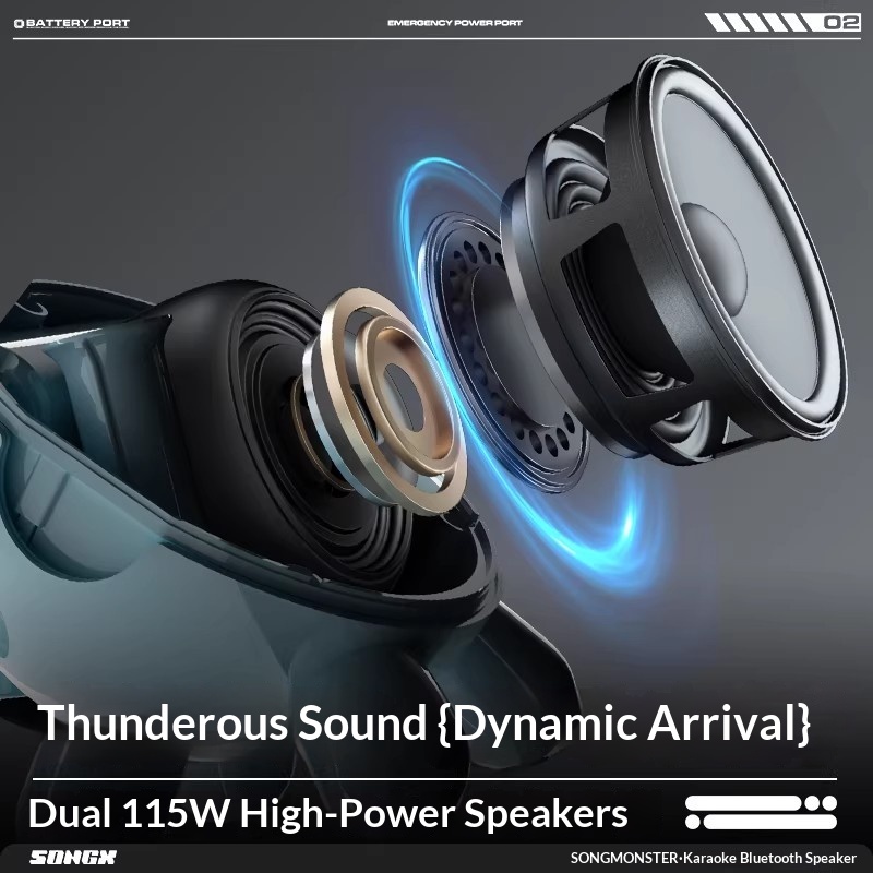 ลำโพงบลูทูธ SONGX Audio แบบคู่ - Monstera บทวิจารณ์และราคา